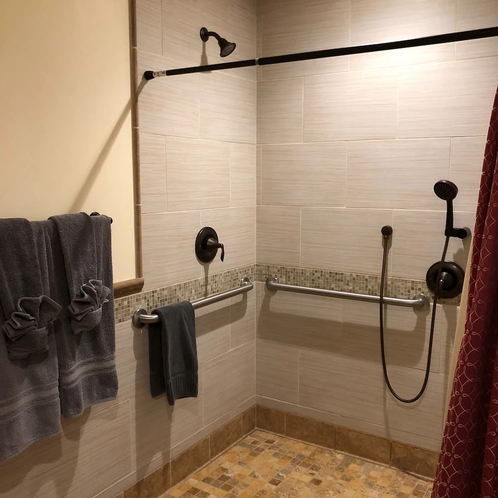 Bathroom shower