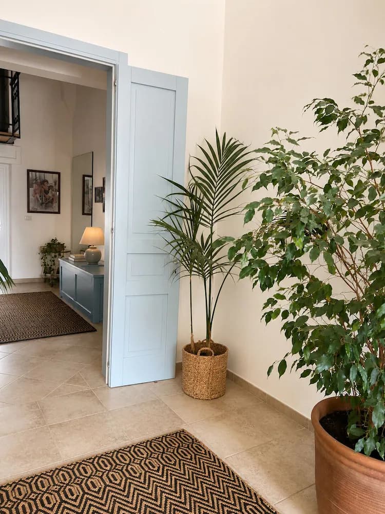 Interior entrance