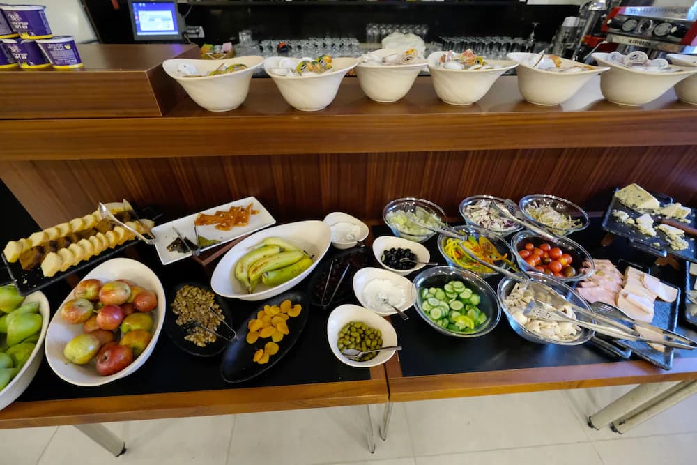 Breakfast buffet