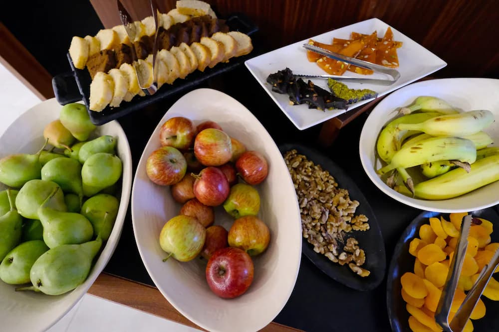 Breakfast buffet