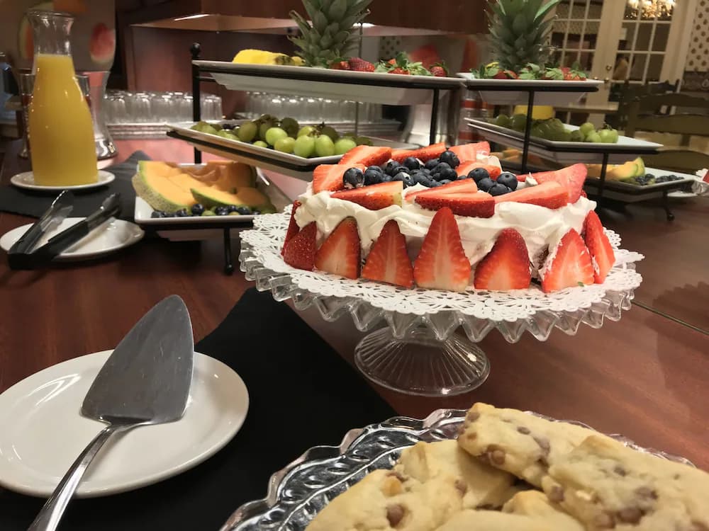 Breakfast buffet