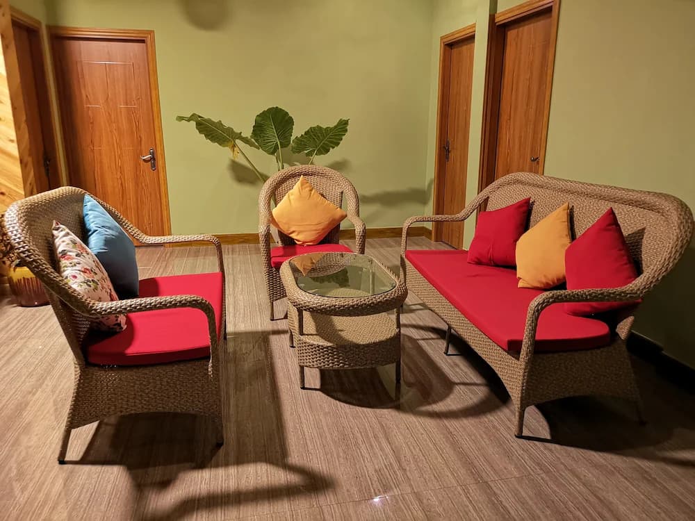 Lobby sitting area