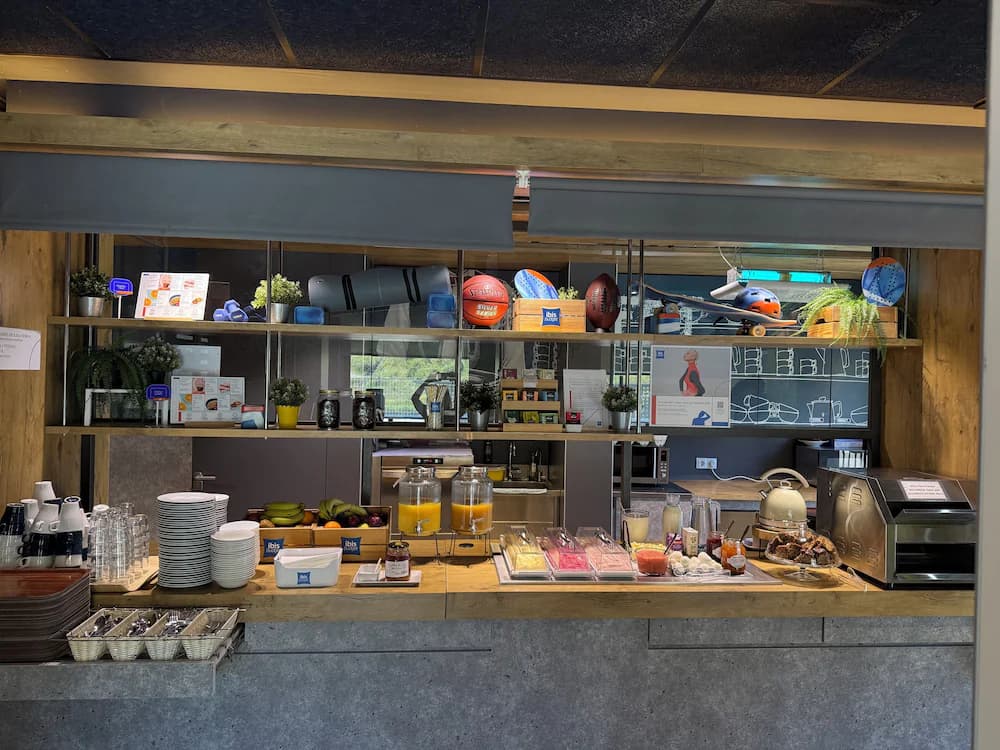 Breakfast buffet