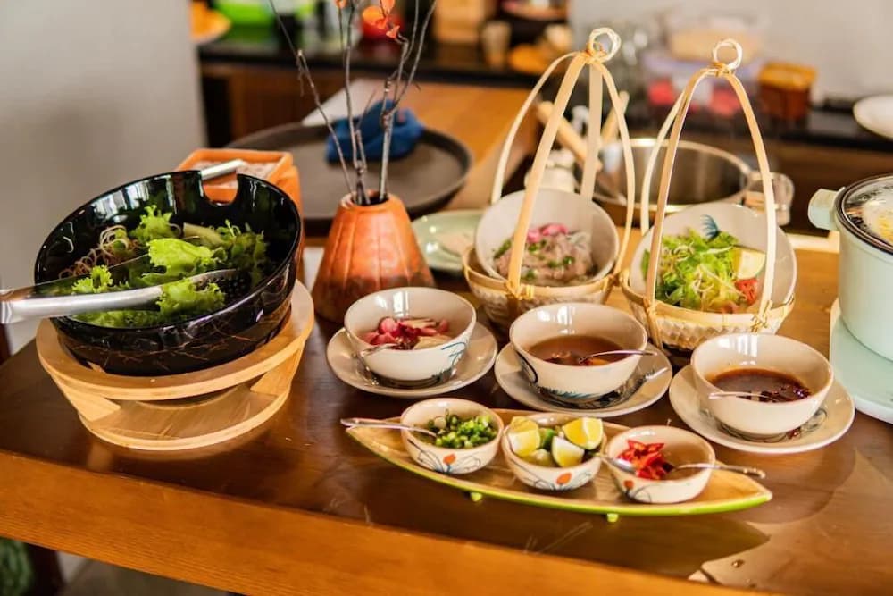 Breakfast buffet