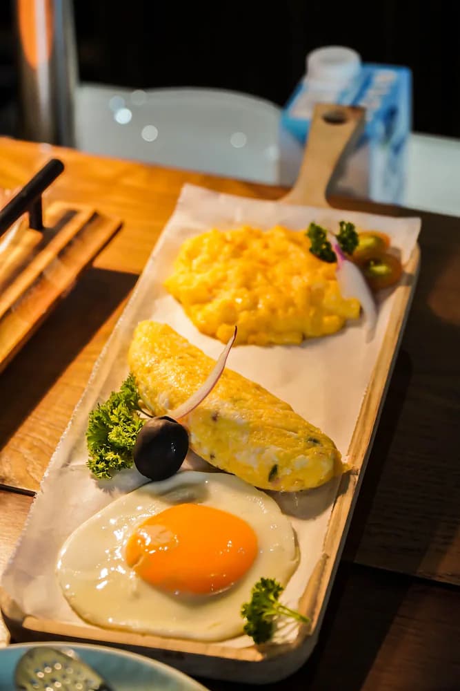 Breakfast buffet