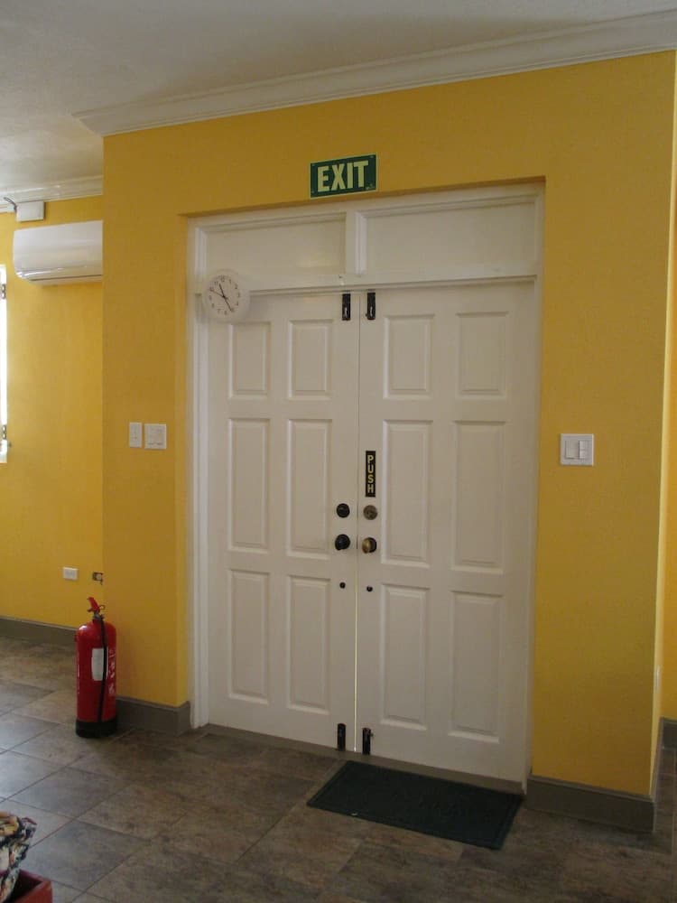 Interior entrance