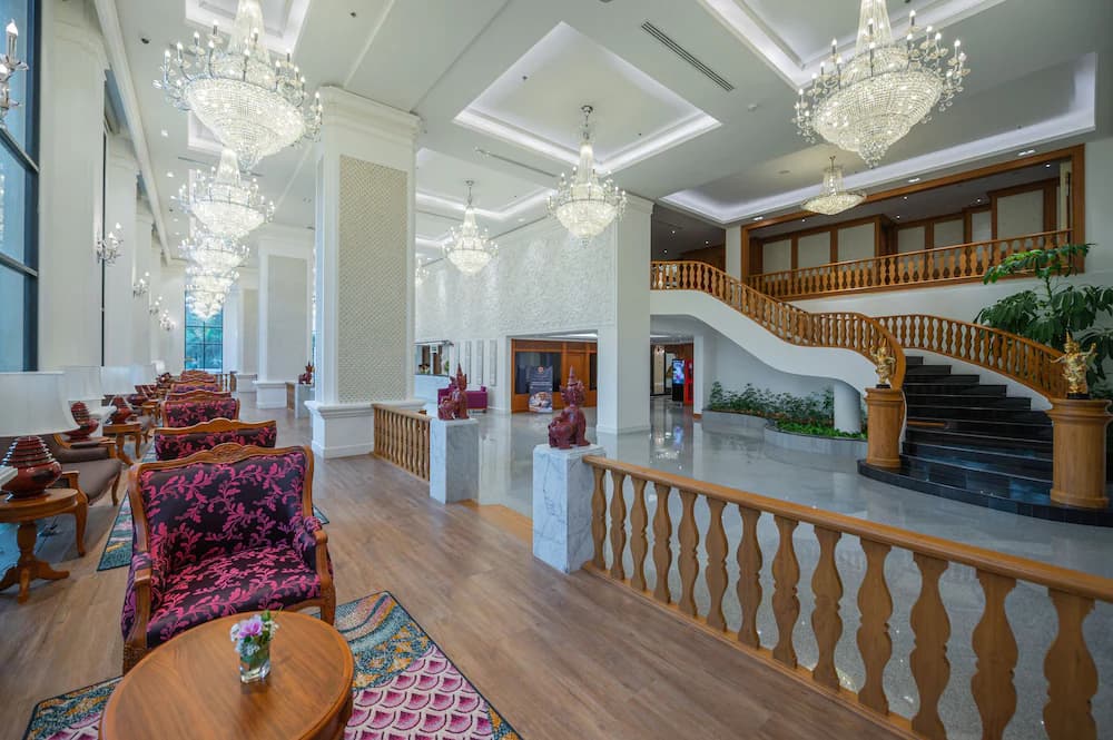Lobby sitting area
