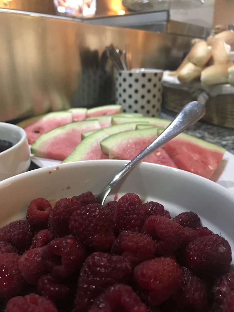 Breakfast buffet