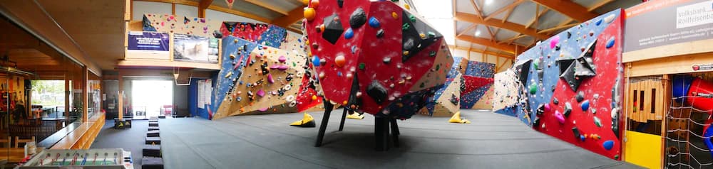 Rock climbing wall - indoor