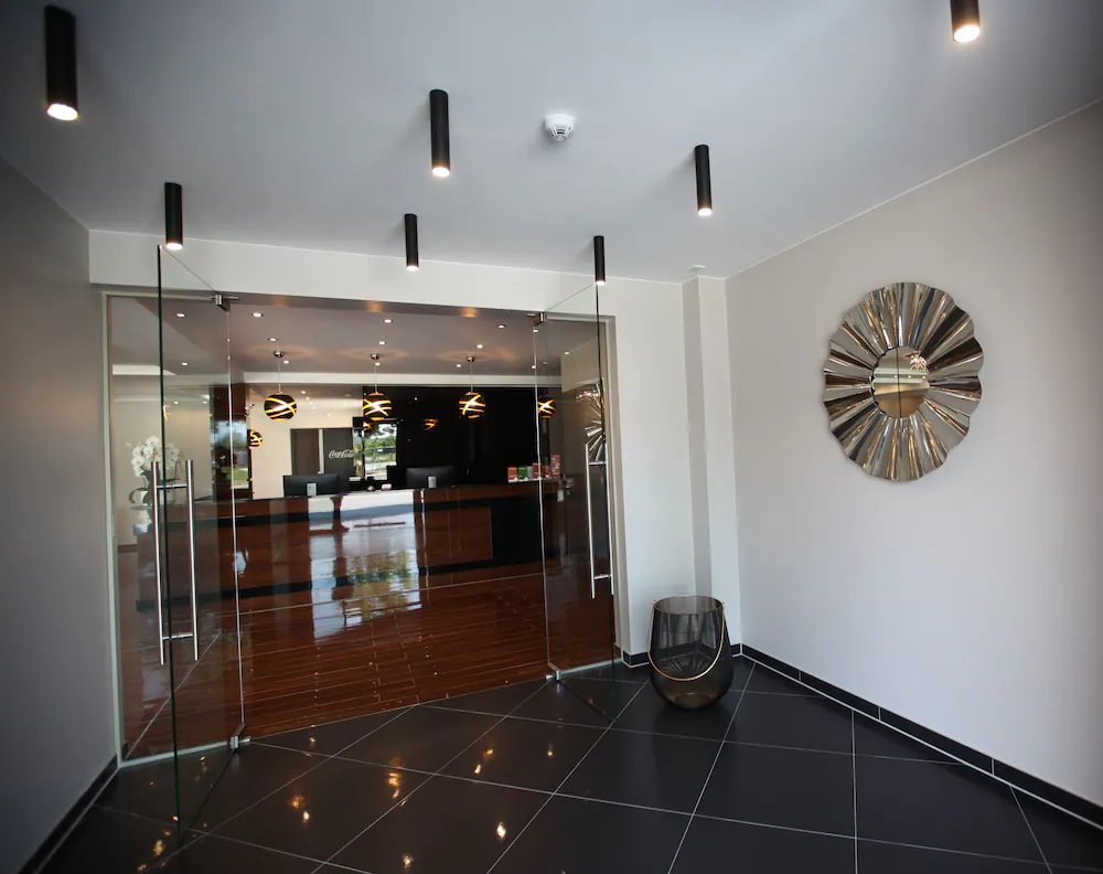 Interior entrance