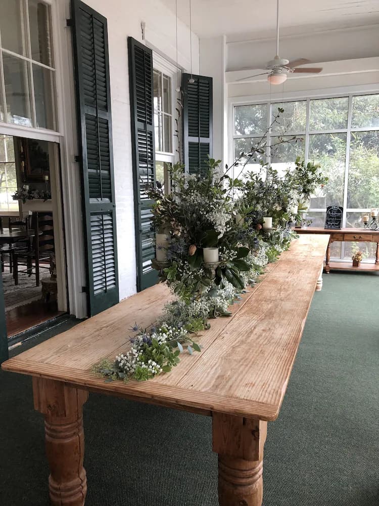 Breakfast area