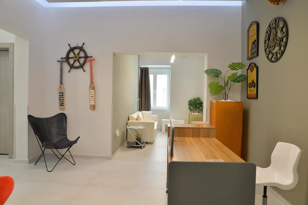 Lobby sitting area