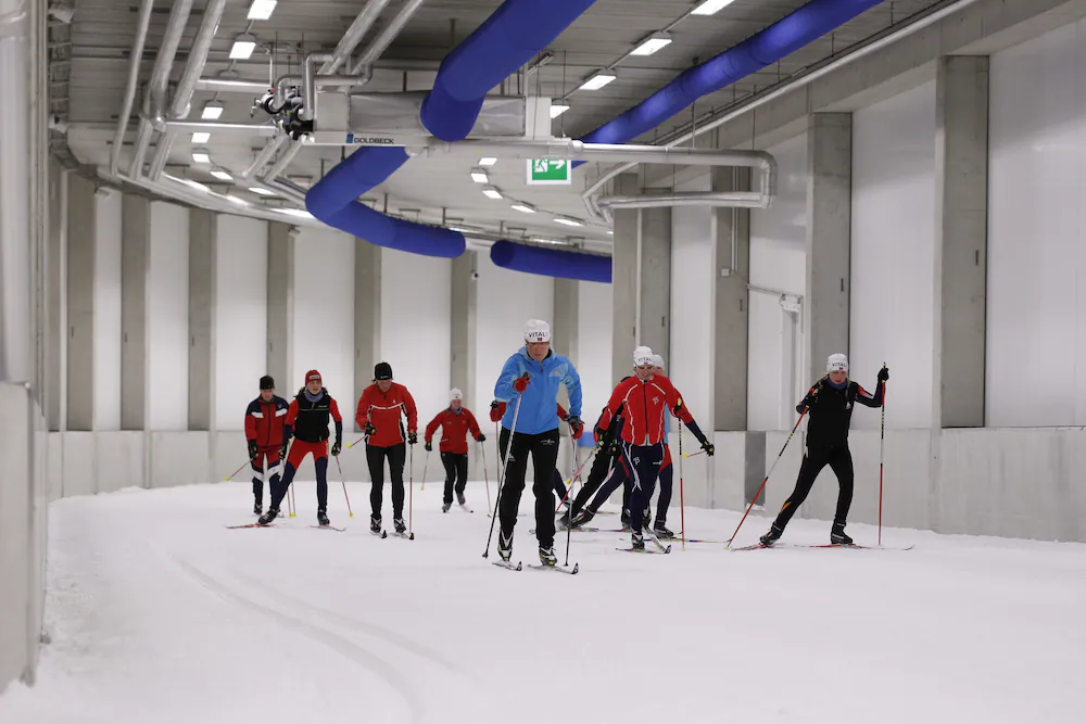 Skiing