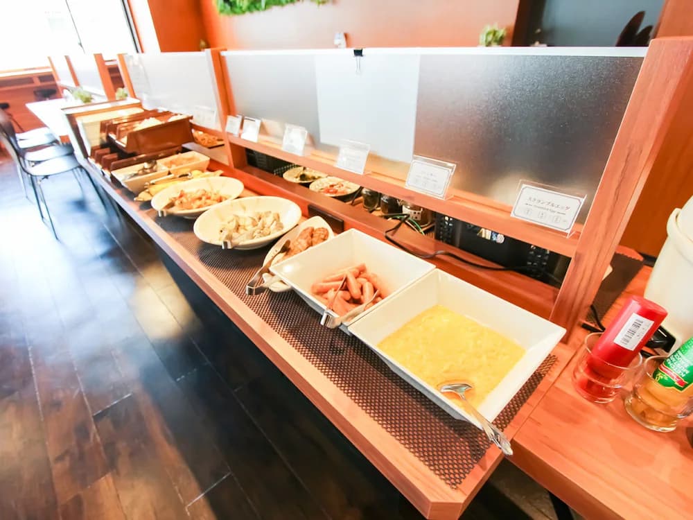 Breakfast buffet