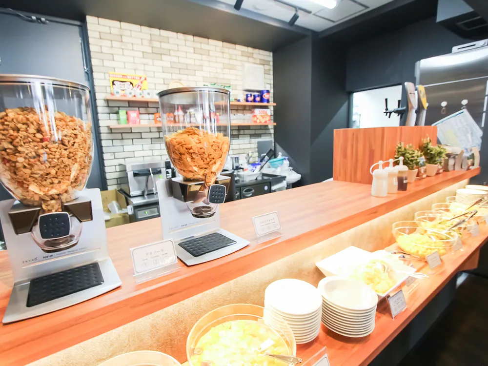 Breakfast buffet