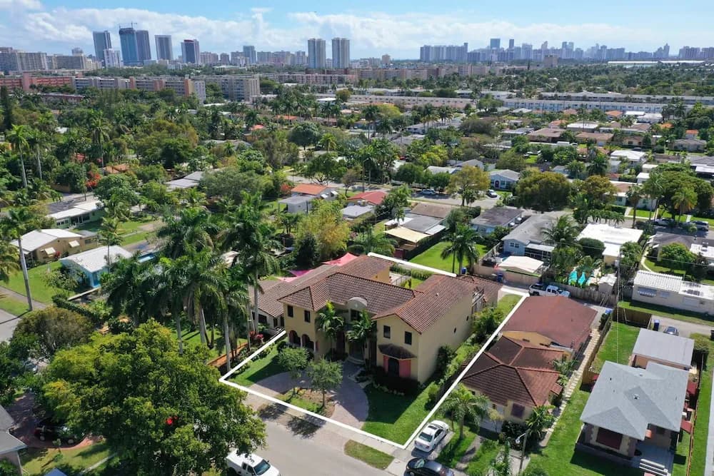 Aerial view