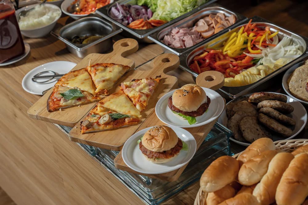 Breakfast buffet