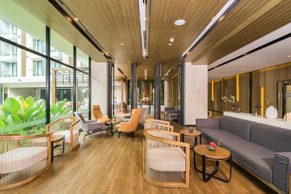 Lobby sitting area