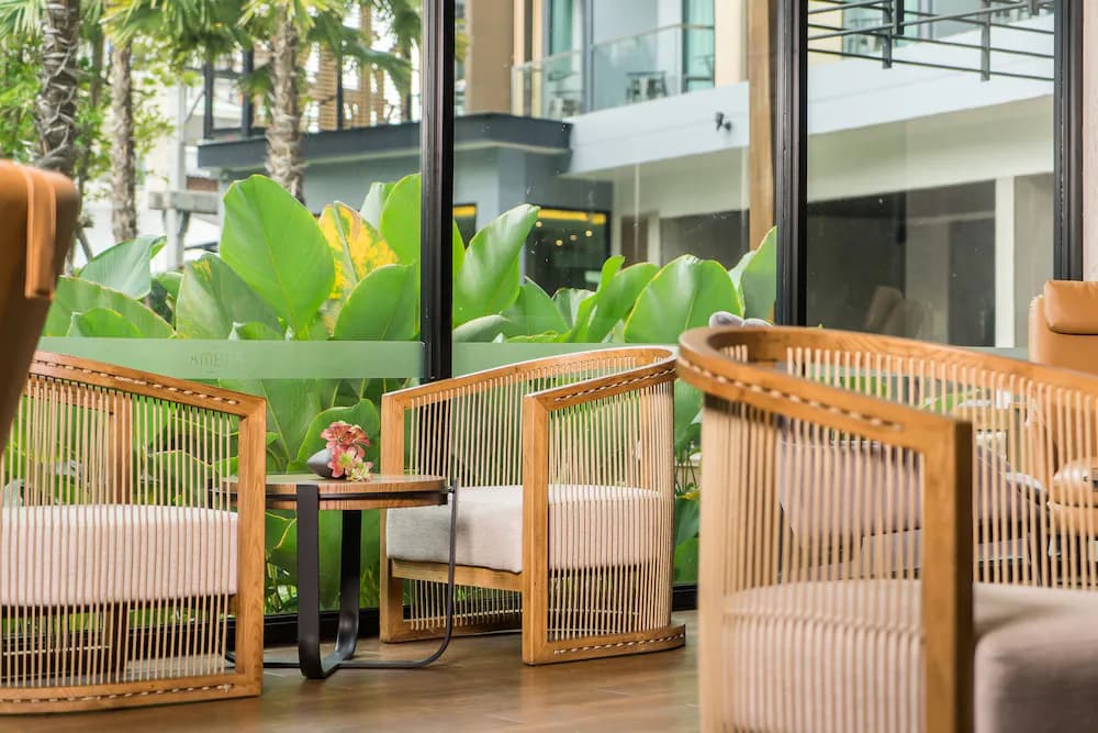 Lobby sitting area