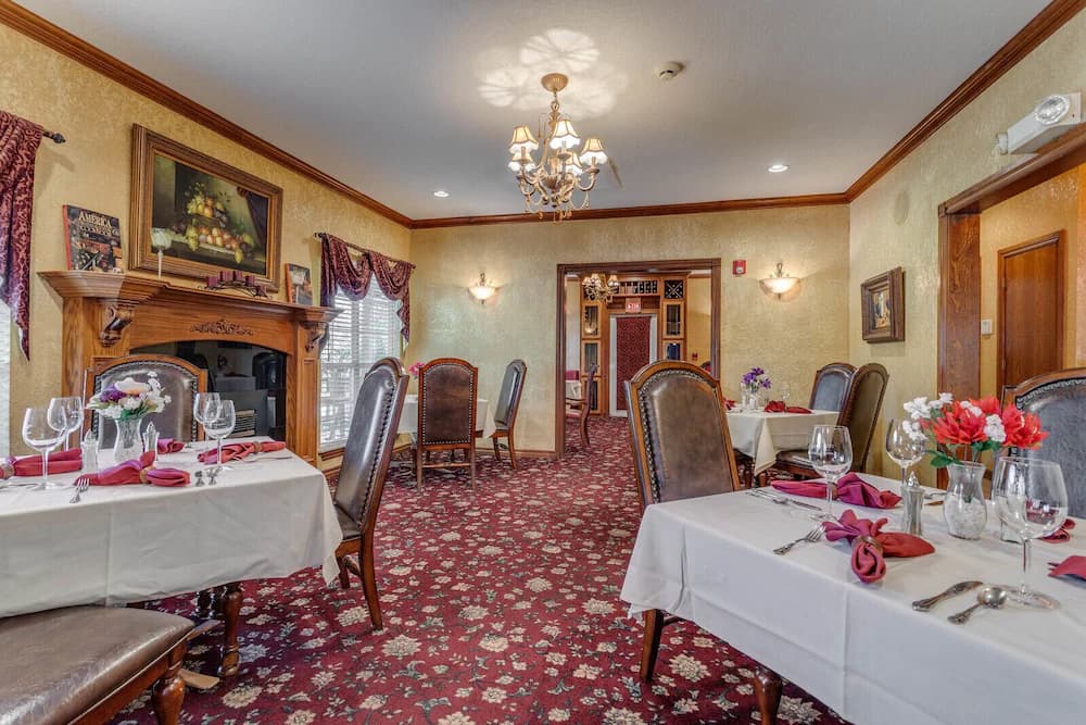 Breakfast area