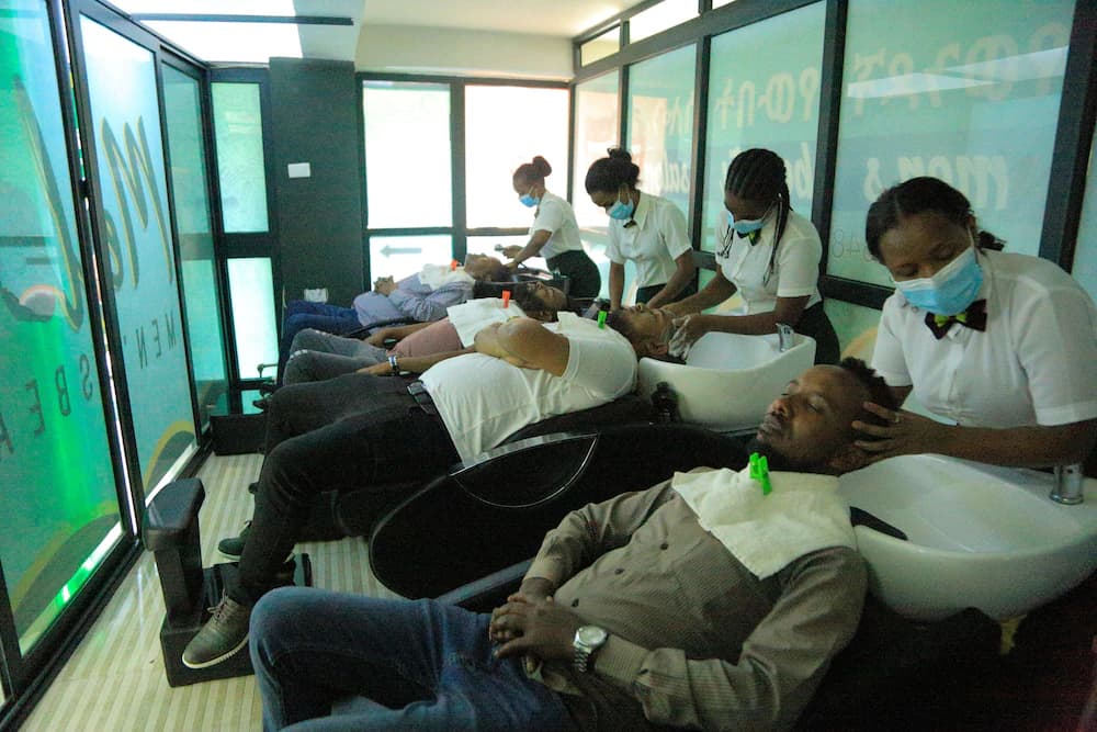 Hair salon
