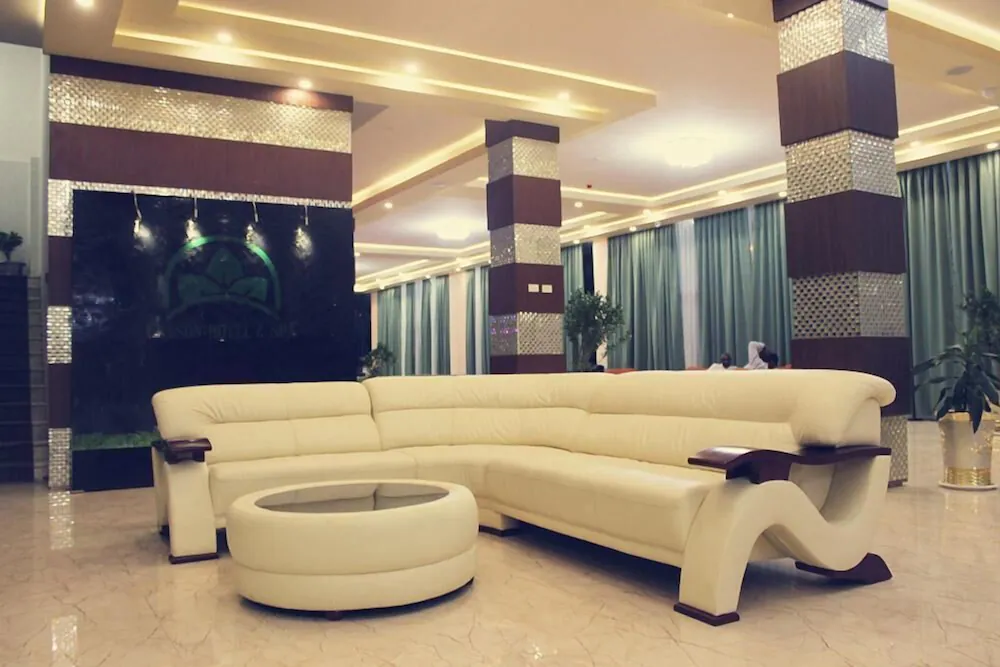 Lobby sitting area