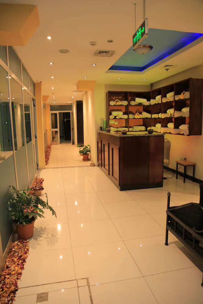 Spa reception