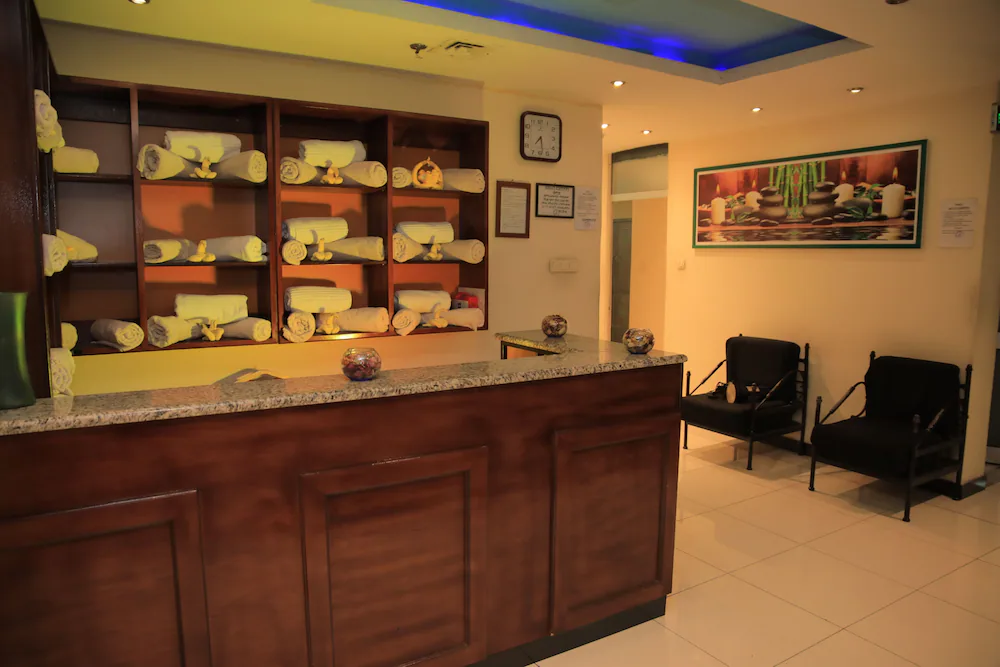 Spa reception