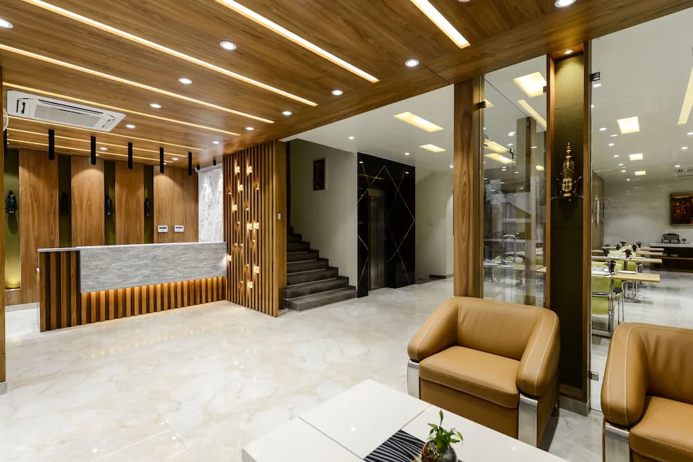 Lobby sitting area