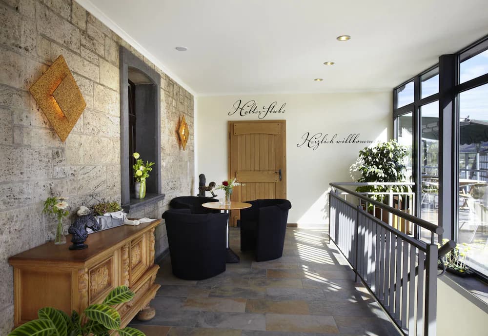 Interior entrance