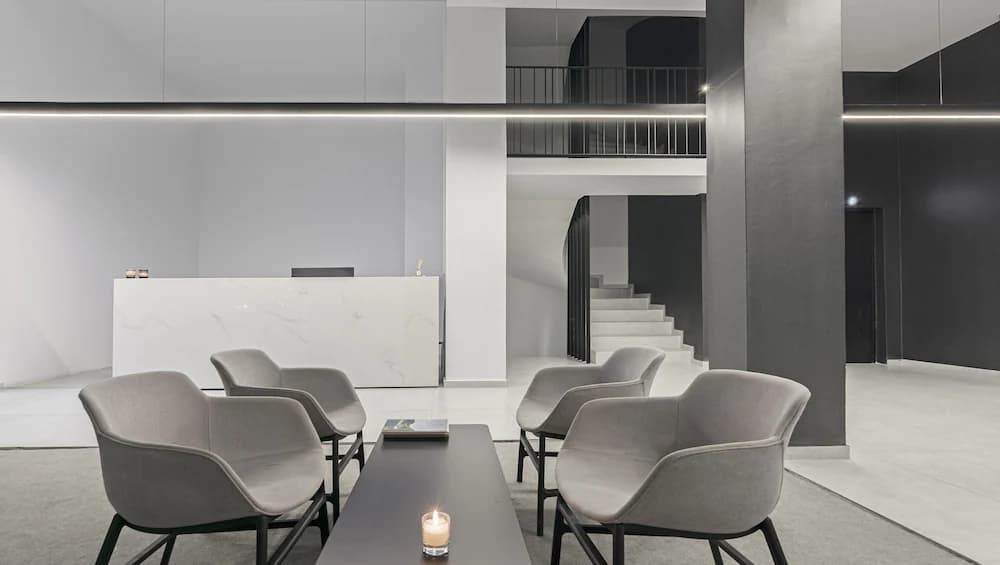 Lobby sitting area