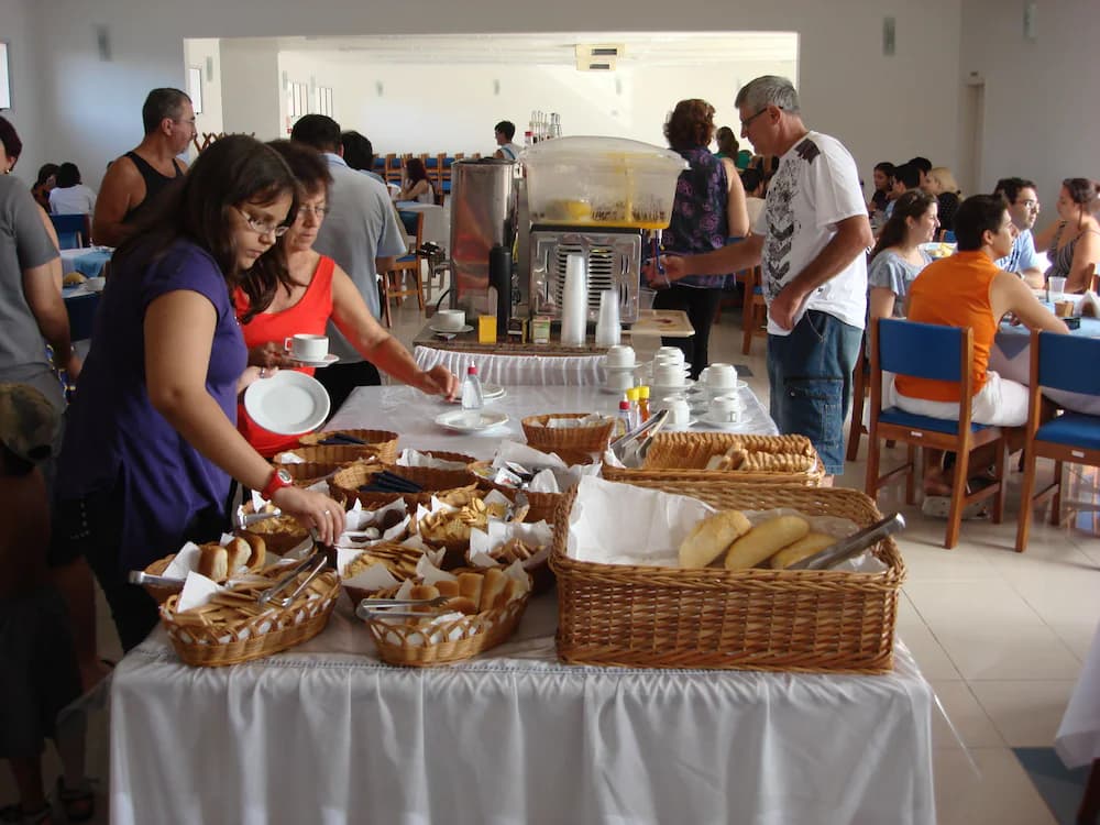 Breakfast area