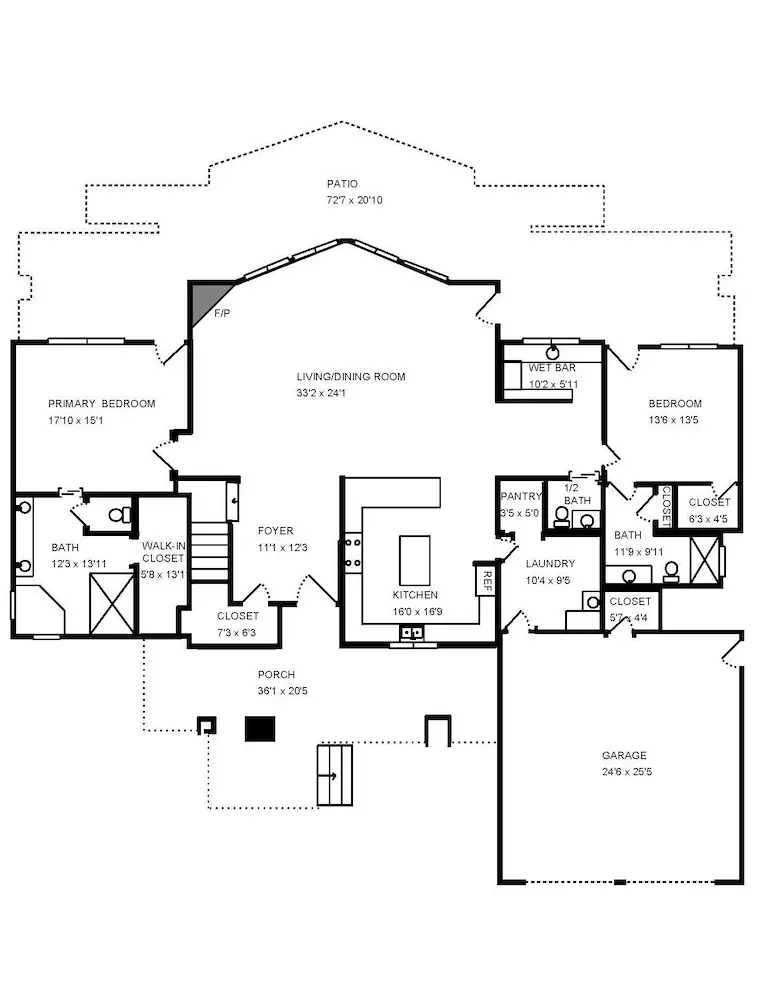 At Whispering Pines 4 Bedroom Home by RedAwning