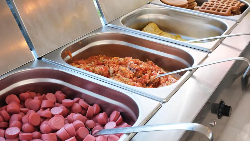 Breakfast buffet