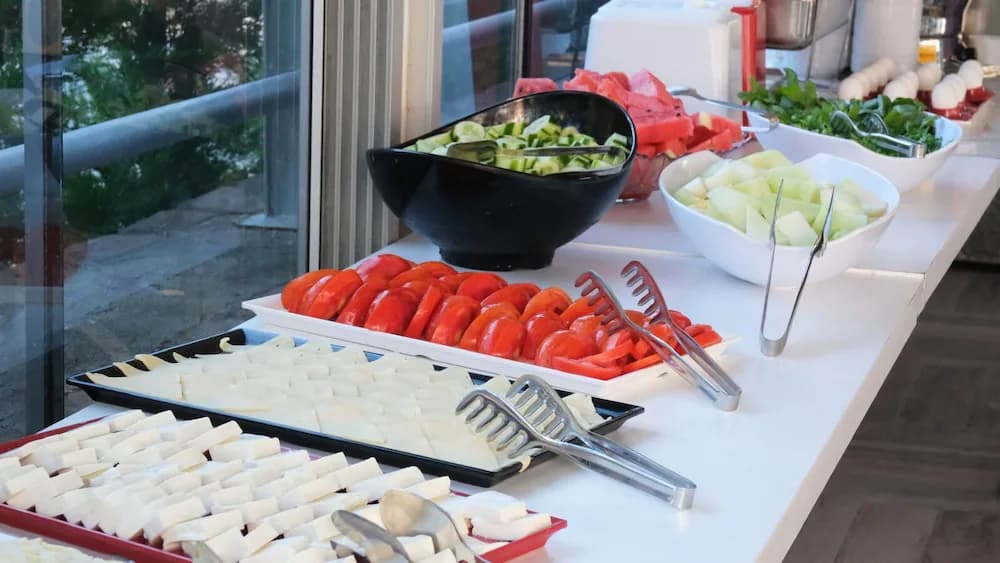 Breakfast buffet