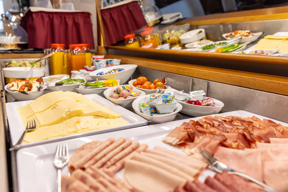 Breakfast buffet