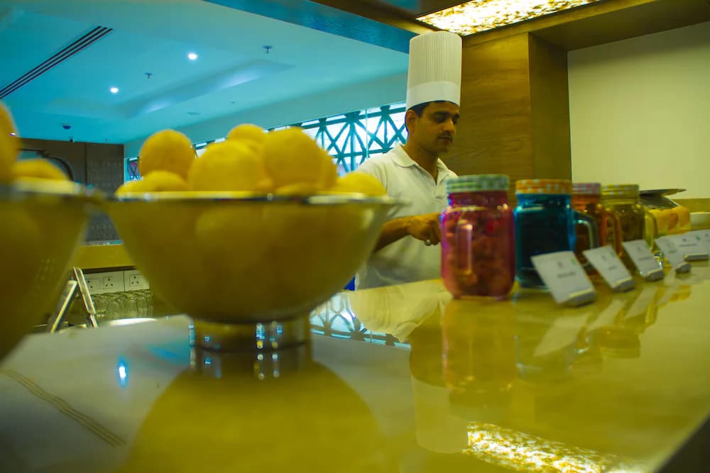 Breakfast area