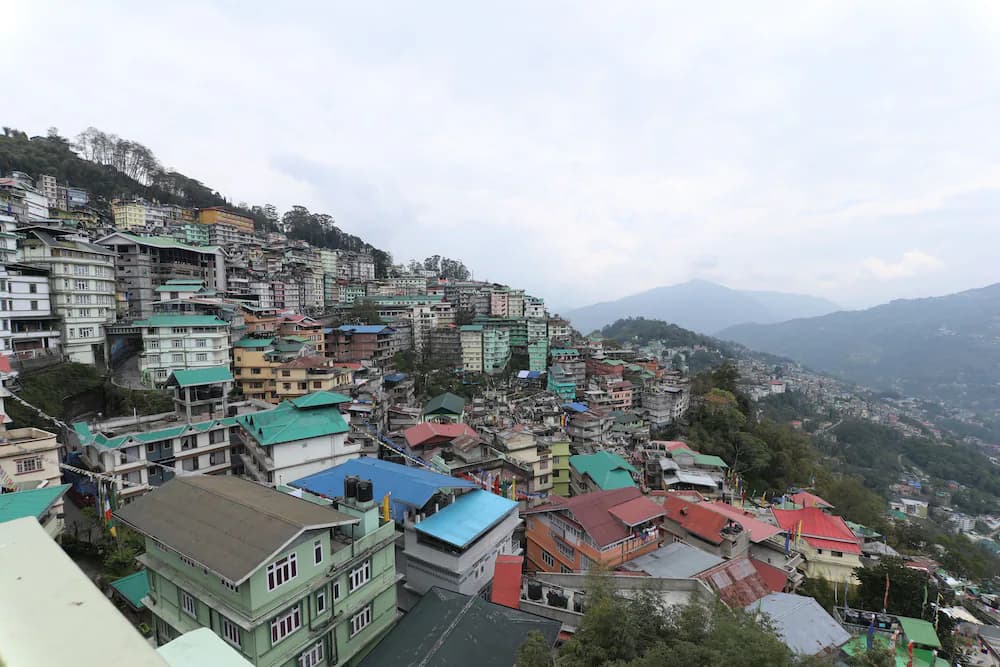 City view from property
