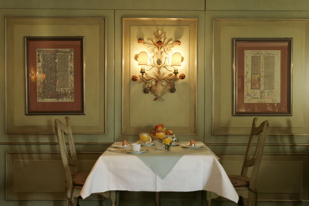 Breakfast area
