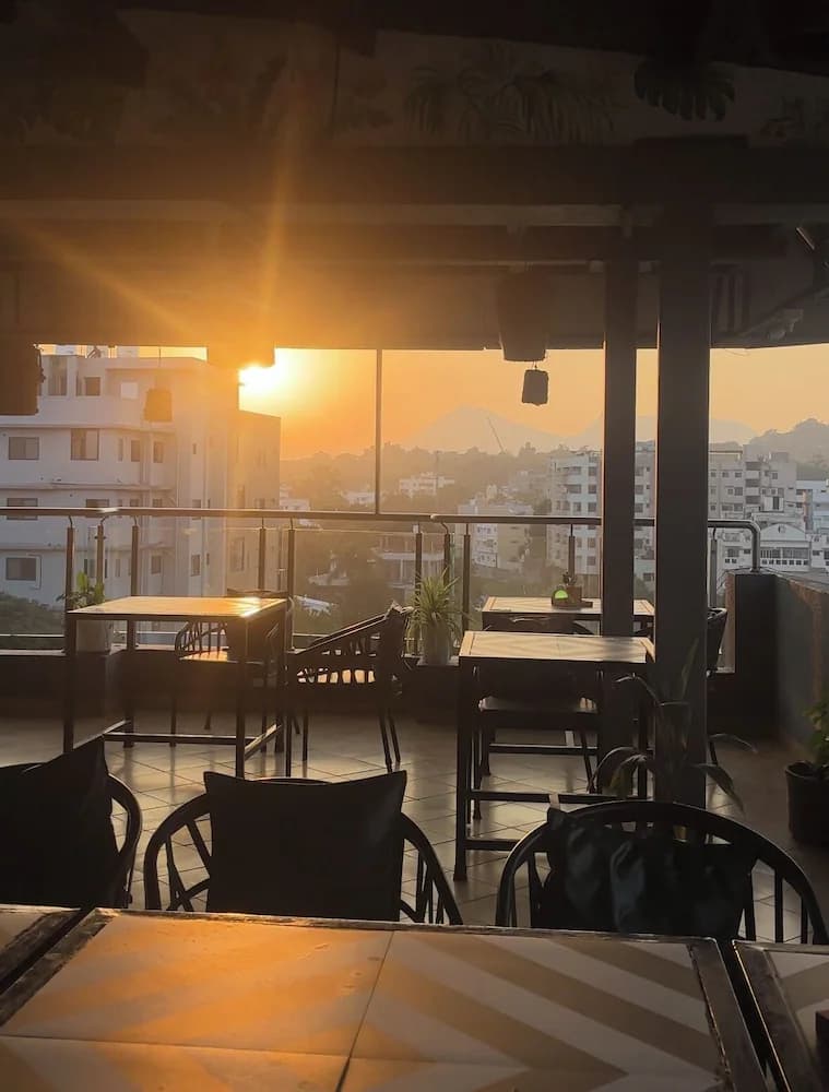 Rooftop terrace