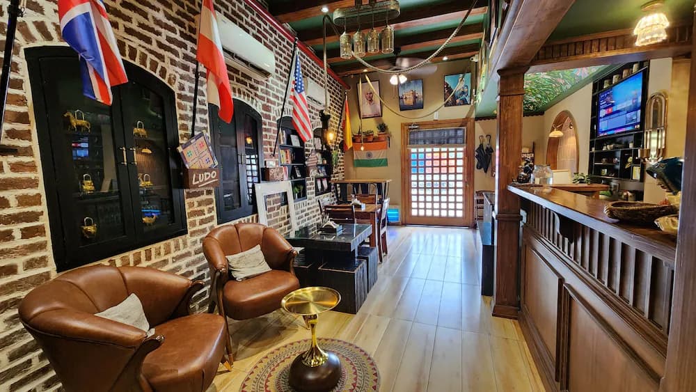 Lobby sitting area