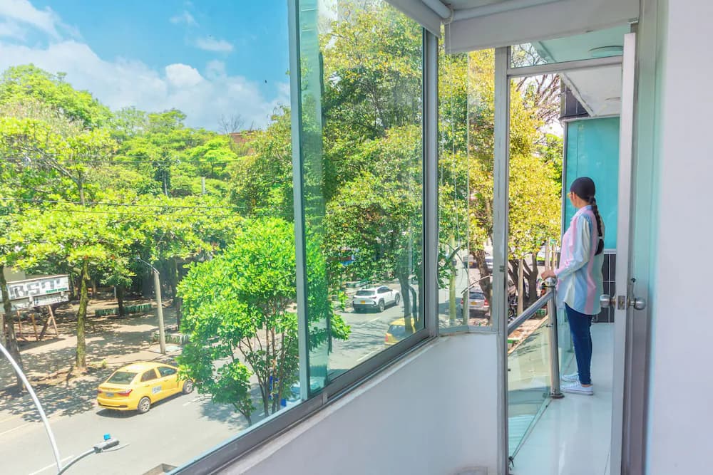 City view from property