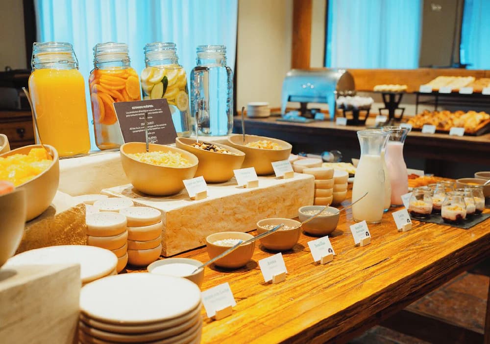 Breakfast buffet