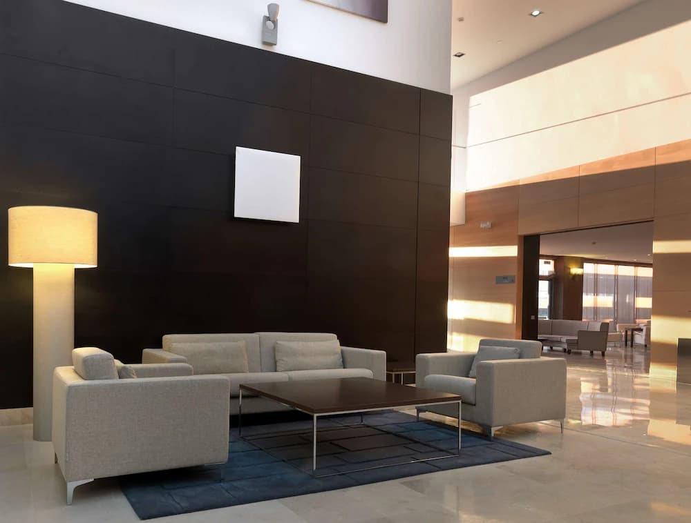 Reception hall