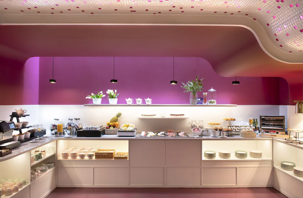 Breakfast buffet