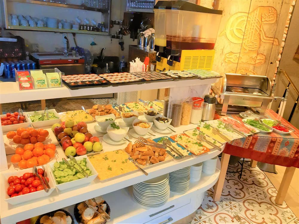 Breakfast buffet