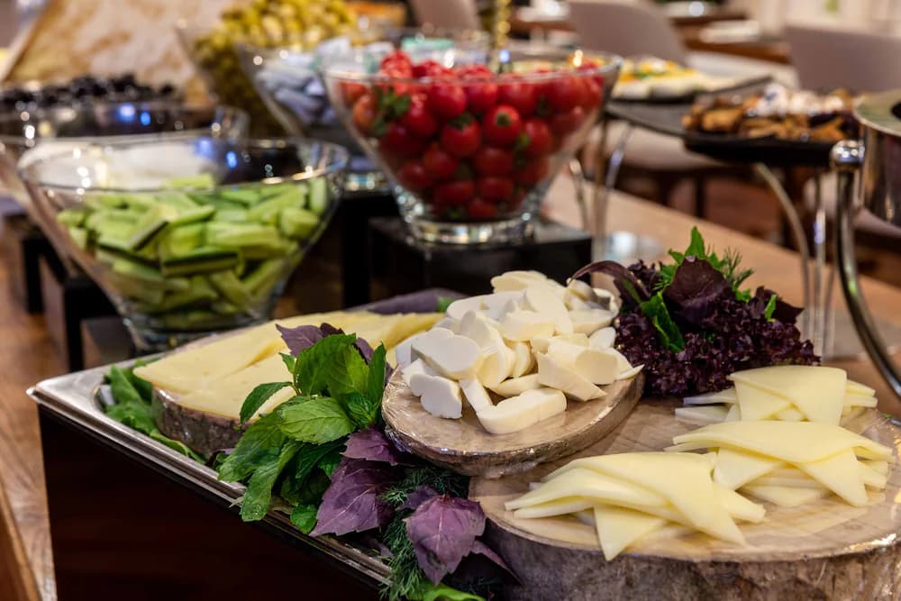 Breakfast buffet