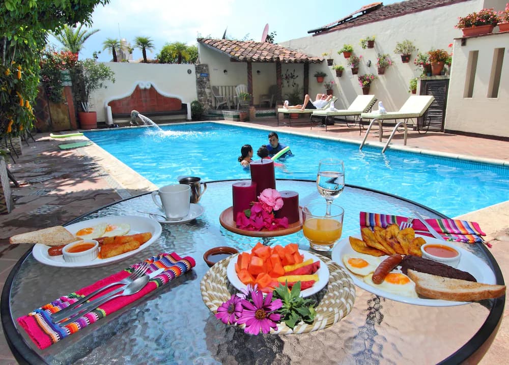 Breakfast area