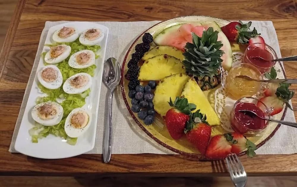 Breakfast buffet