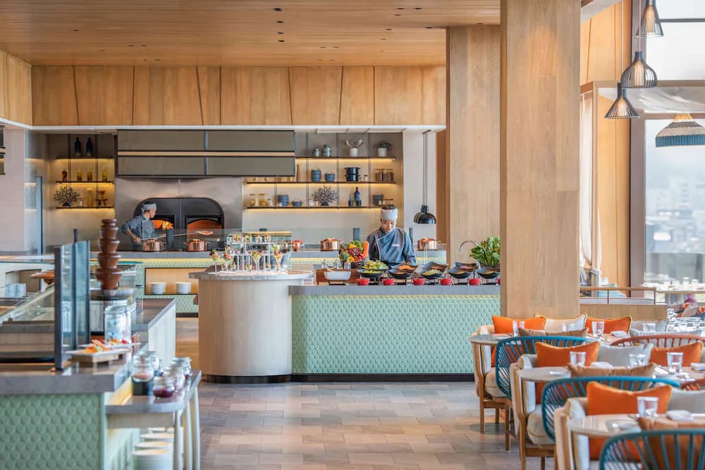 Breakfast area